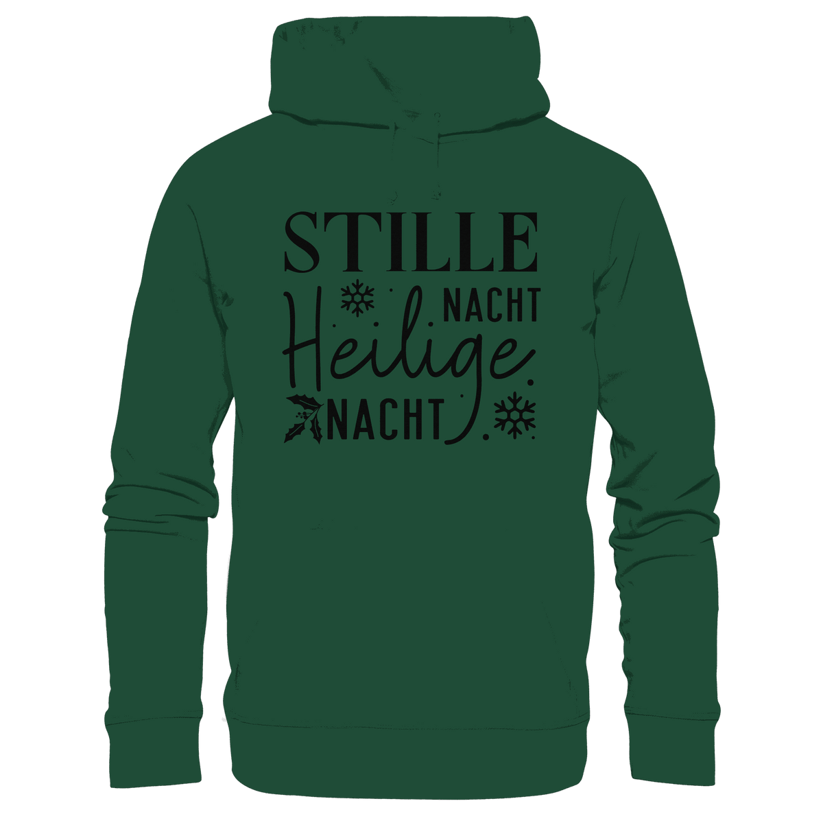 Stille Nacht, heilige Nacht – Die wahre Botschaft von Weihnachten - Kids Premium Hoodie - Kids & Babys - Bottlegreen - GfoitMa