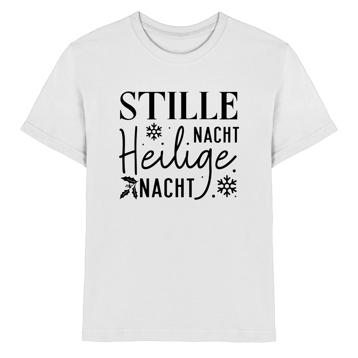 Stille Nacht, heilige Nacht – Die wahre Botschaft von Weihnachten - Kids Premium Shirt - Kids & Babys - White - GfoitMa