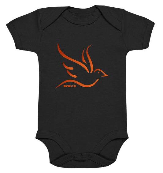 Taube/Heiliger Geist - Organic Baby Bodysuite - Kids & Babys - Black - GfoitMa
