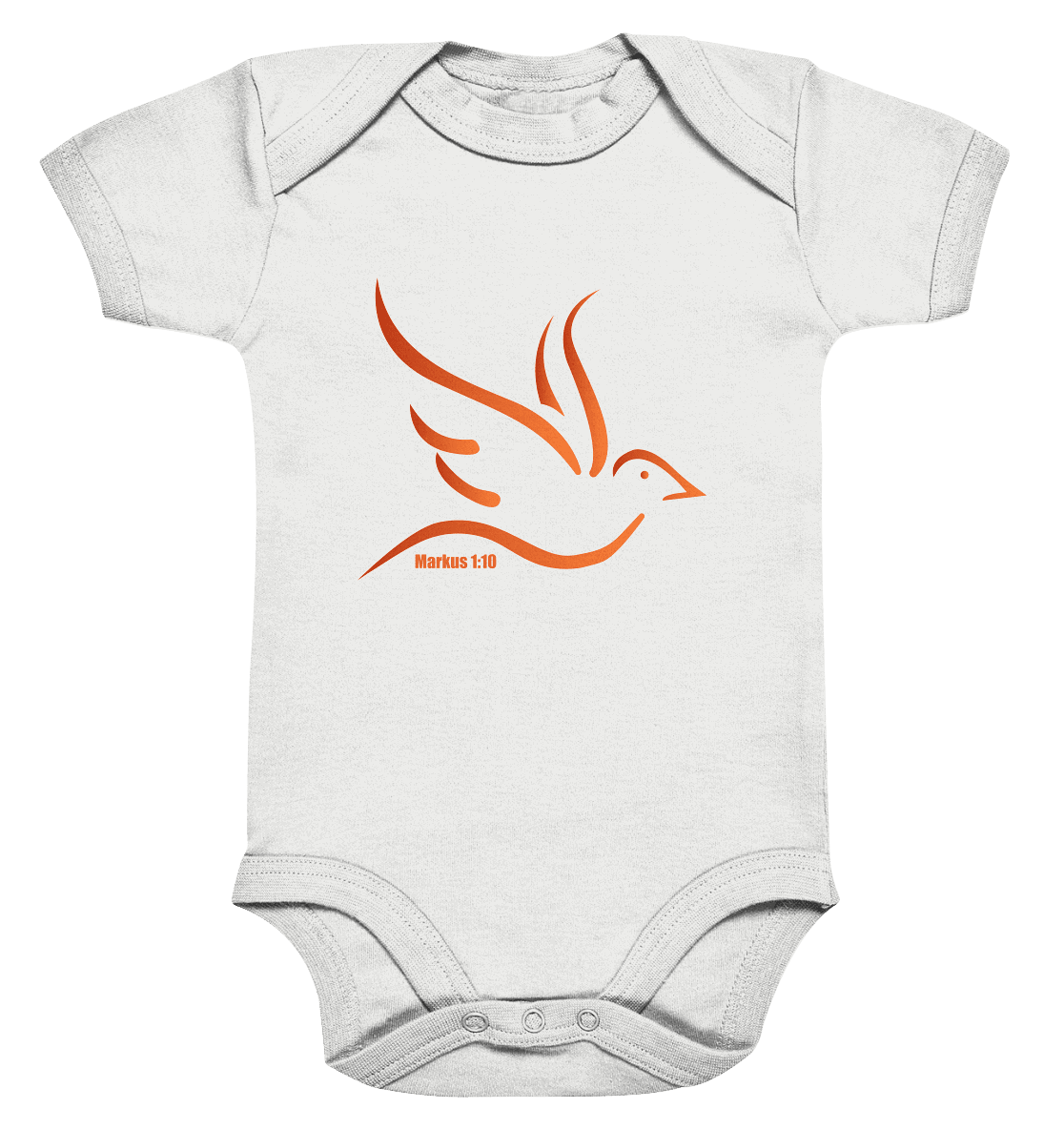 Taube/Heiliger Geist - Organic Baby Bodysuite - Kids & Babys - White - GfoitMa