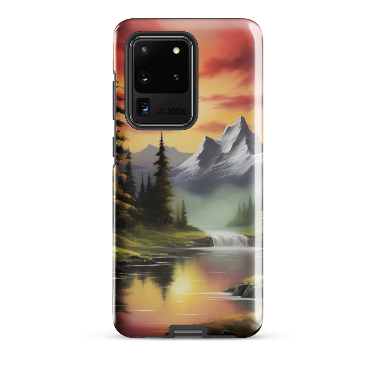 Gemalte Berglandschaft - Hardcase Samsung®-Hülle - GfoitMa - Samsung Galaxy S20 Ultra
