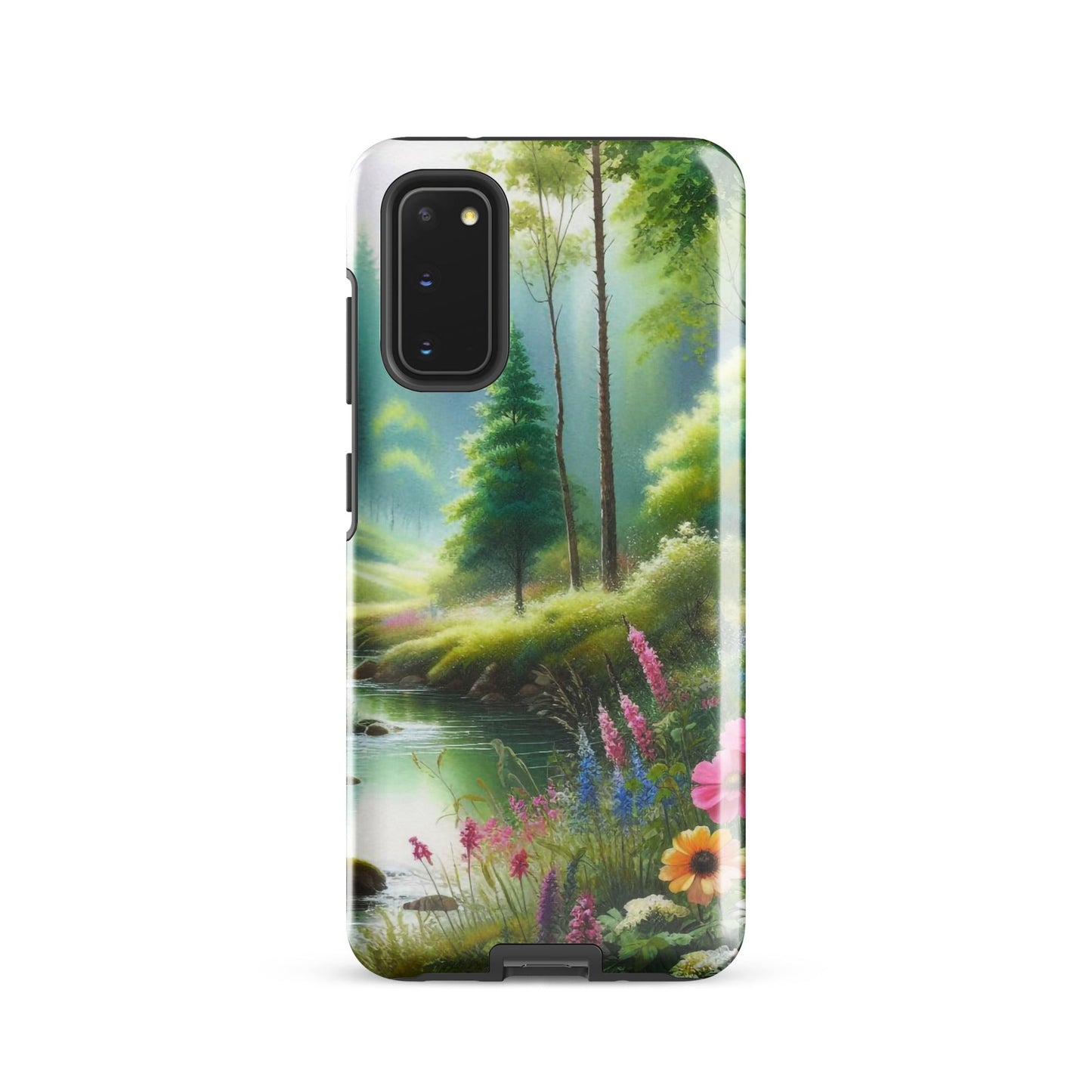 Wald in Wasserfarben - Hardcase Samsung®-Hülle - Samsung Galaxy S20 - GfoitMa