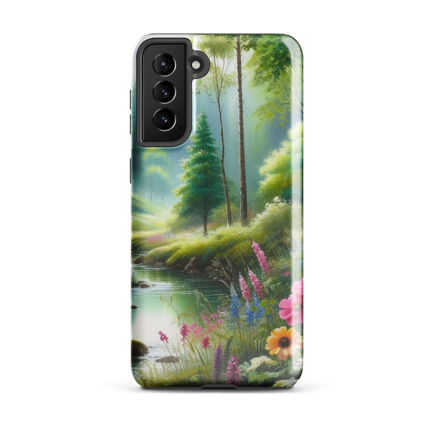 Wald in Wasserfarben - Hardcase Samsung®-Hülle - Samsung Galaxy S21 Plus - GfoitMa