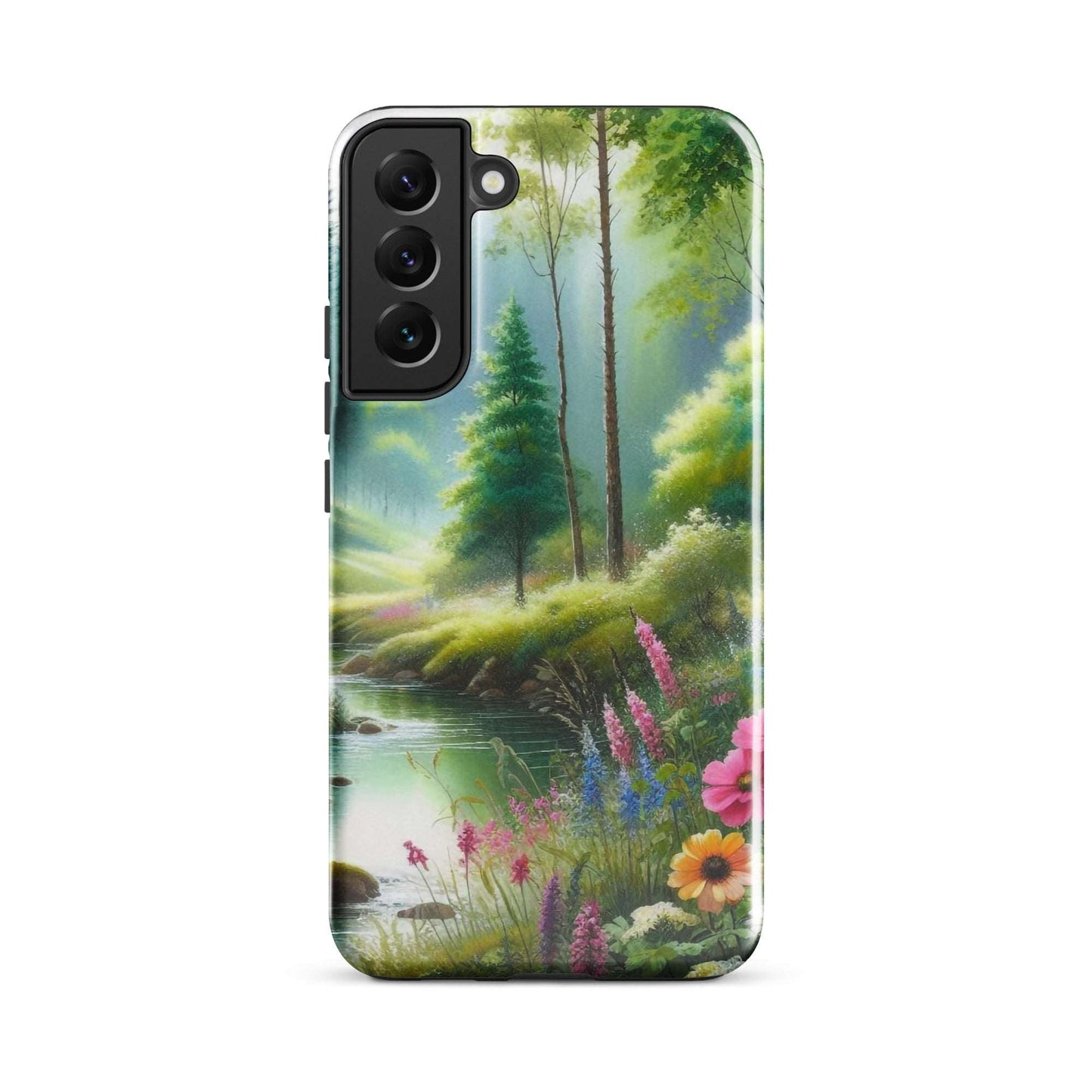 Wald in Wasserfarben - Hardcase Samsung®-Hülle - Samsung Galaxy S22 Plus - GfoitMa