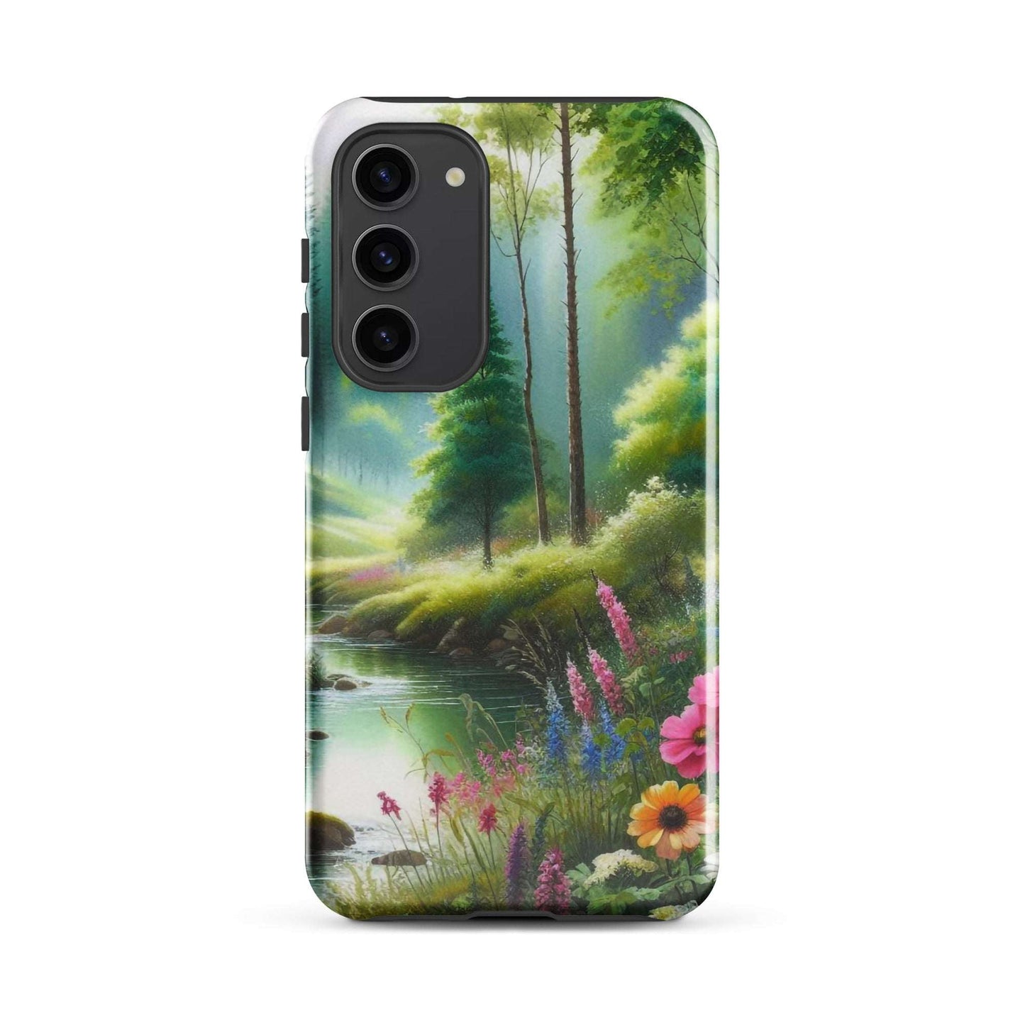Wald in Wasserfarben - Hardcase Samsung®-Hülle - Samsung Galaxy S23 Plus - GfoitMa