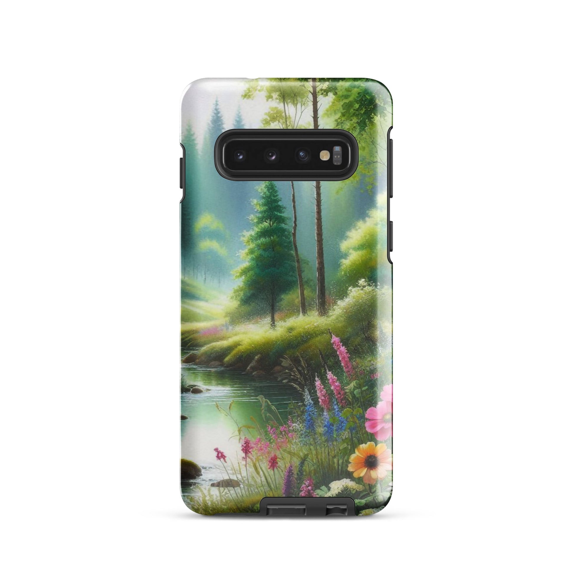 Wald in Wasserfarben - Hardcase Samsung®-Hülle - Samsung Galaxy S24 - GfoitMa
