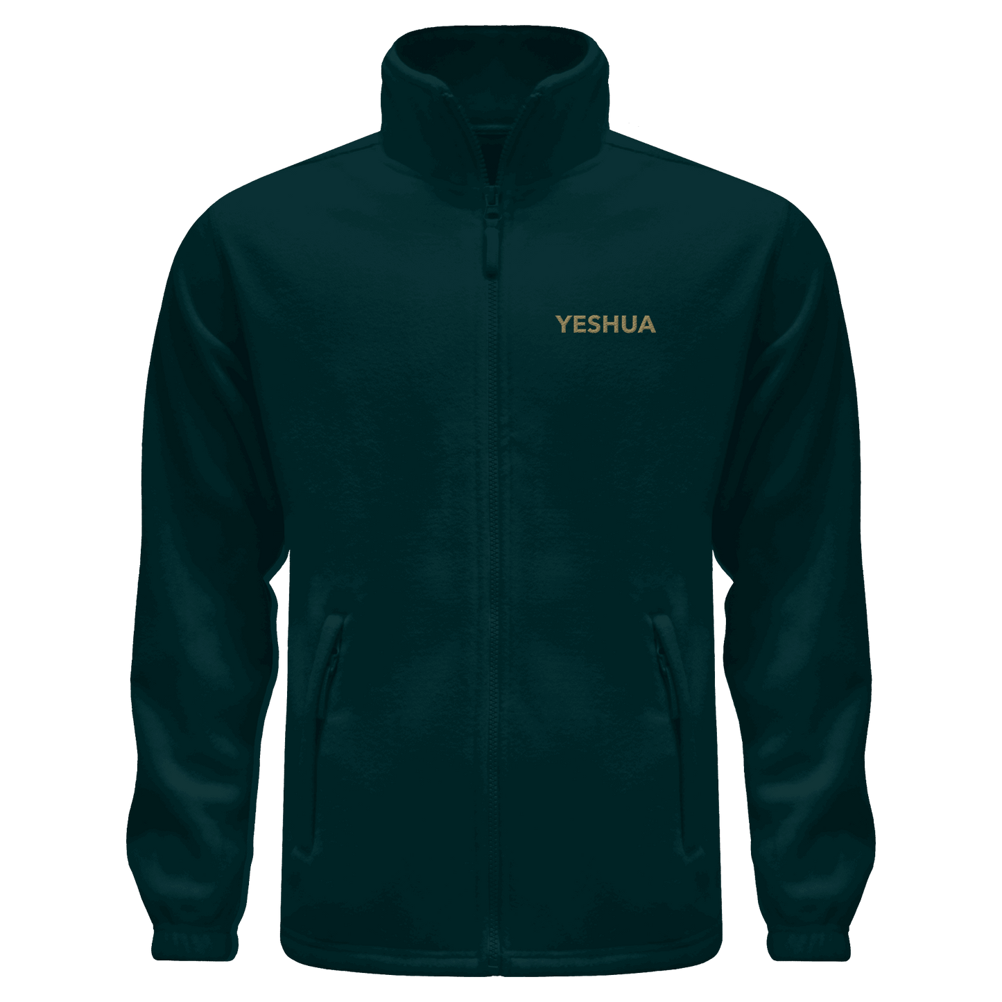 YESHUA – Der Name über allen Namen | Christliche Kleidung - Fleece Jacket - Jacken/ Zipper - Fir Green - GfoitMa