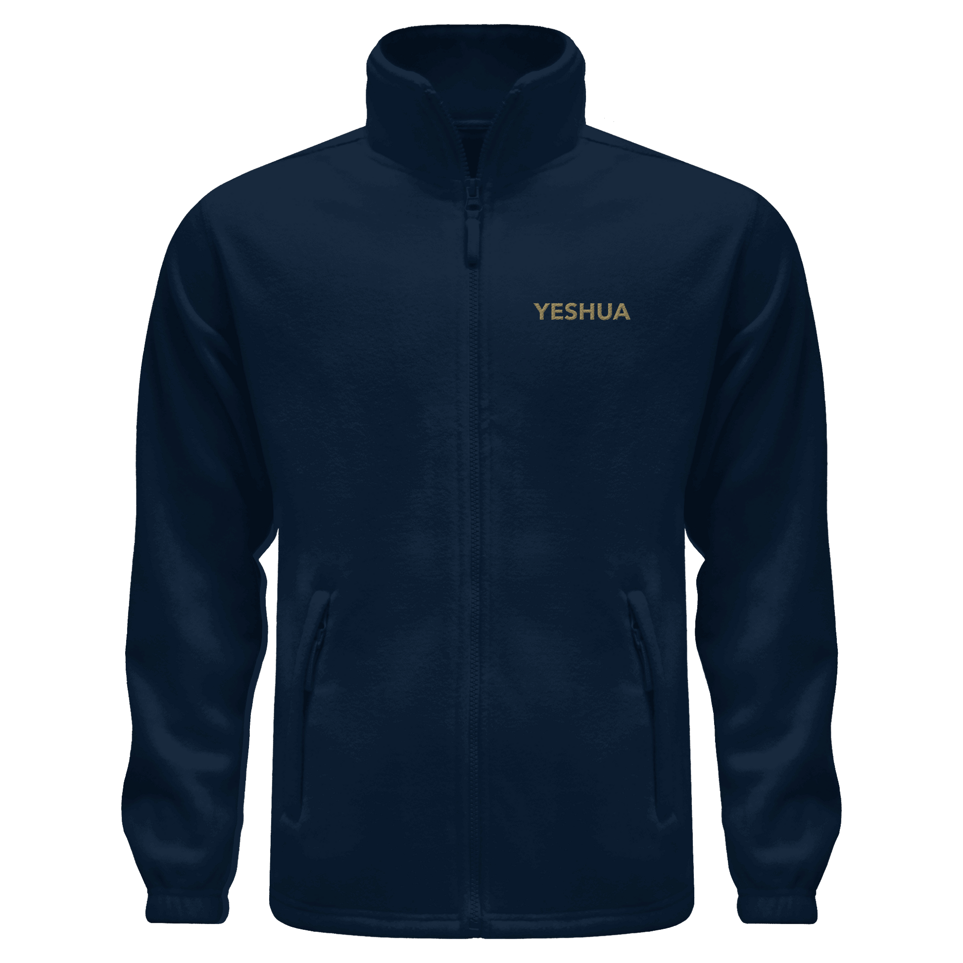 YESHUA – Der Name über allen Namen | Christliche Kleidung - Fleece Jacket - Jacken/ Zipper - Navy - GfoitMa