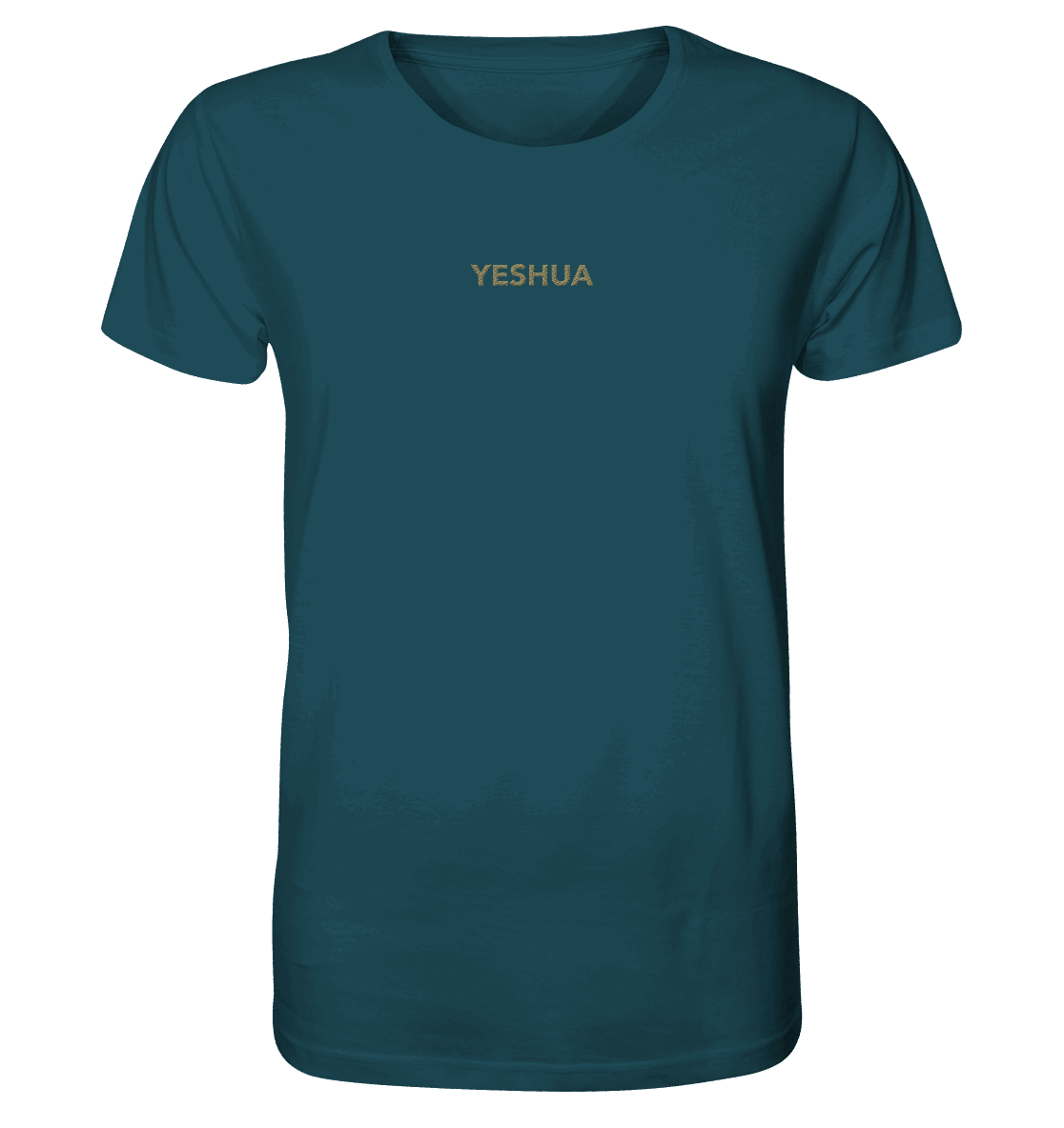 YESHUA – Der Name über allen Namen | Christliche Kleidung - Organic Shirt (Stick) - Unisex-Shirts - Stargazer - GfoitMa