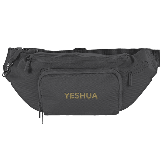 YESHUA – Der Name über allen Namen | Christliche Kleidung - Shoulder Bag - Taschen - Graphite Grey - GfoitMa
