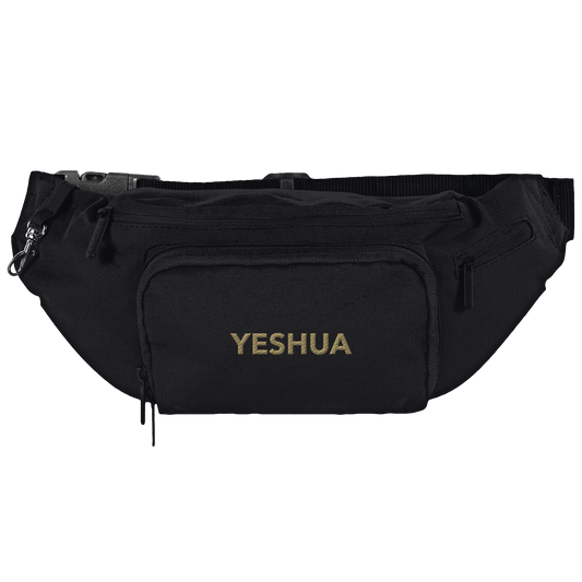 YESHUA – Der Name über allen Namen | Christliche Kleidung - Shoulder Bag - Taschen - Black - GfoitMa