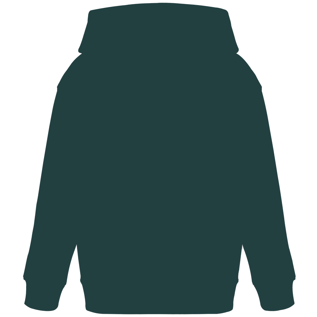 YESHUA – Der Name über allen Namen (Stick) | Christliche Kleidung - Kids Organic Hoodie - Kids & Babys - Glazed Green - GfoitMa