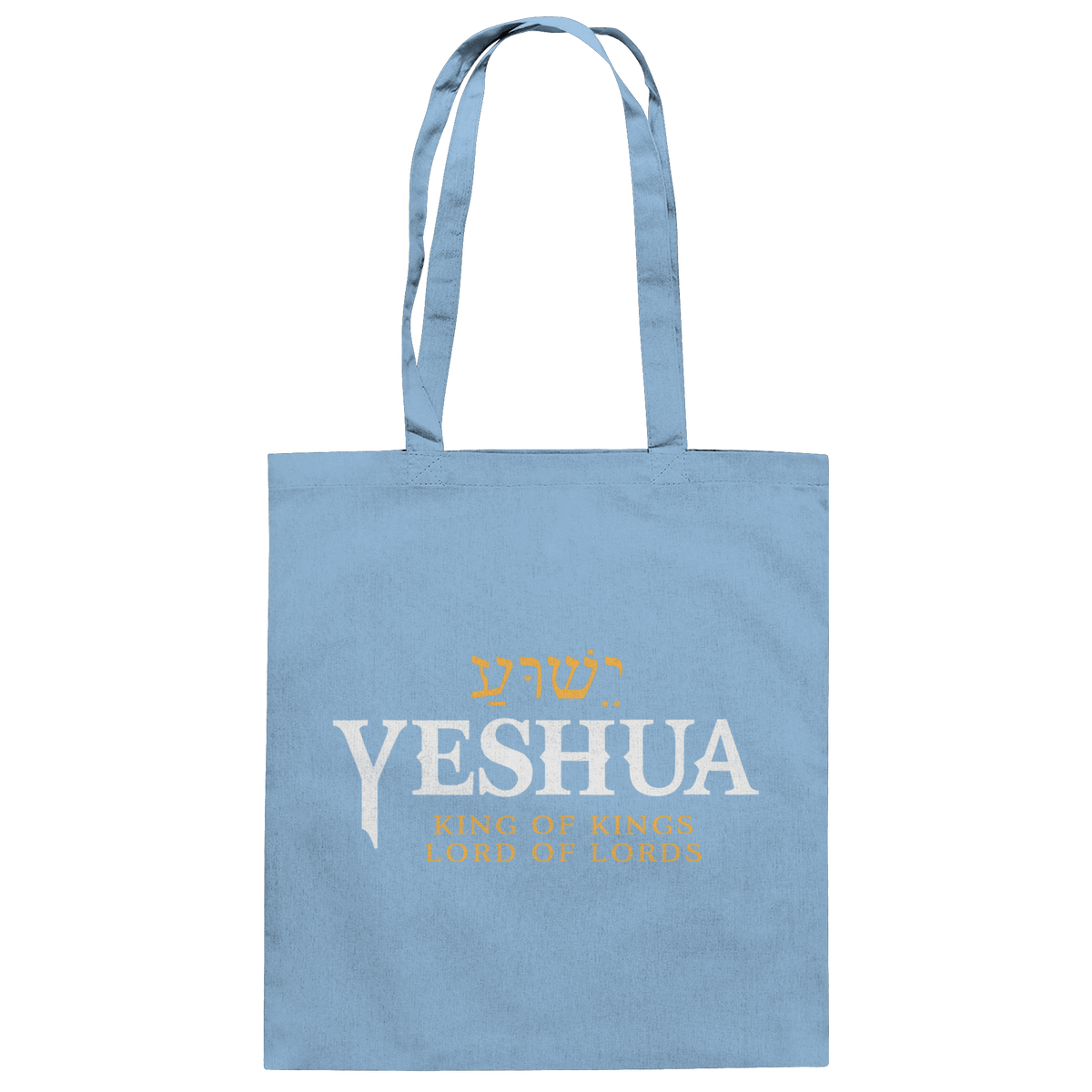 Yeshua – King of Kings, Lord of Lords | Christliches Design mit dem Namen Jesu - Baumwolltasche - Taschen - Classic Red - GfoitMa