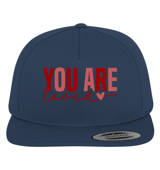 You Are Loved – Bedingungslos geliebt! - Premium Snapback - GfoitMa - Navy / Green / One Size