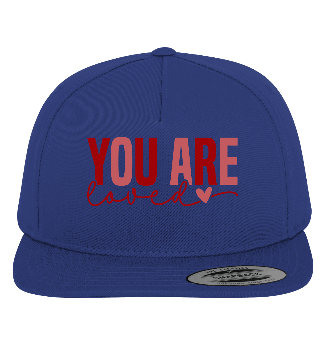 You Are Loved – Bedingungslos geliebt! - Premium Snapback - GfoitMa - White / Green / One Size