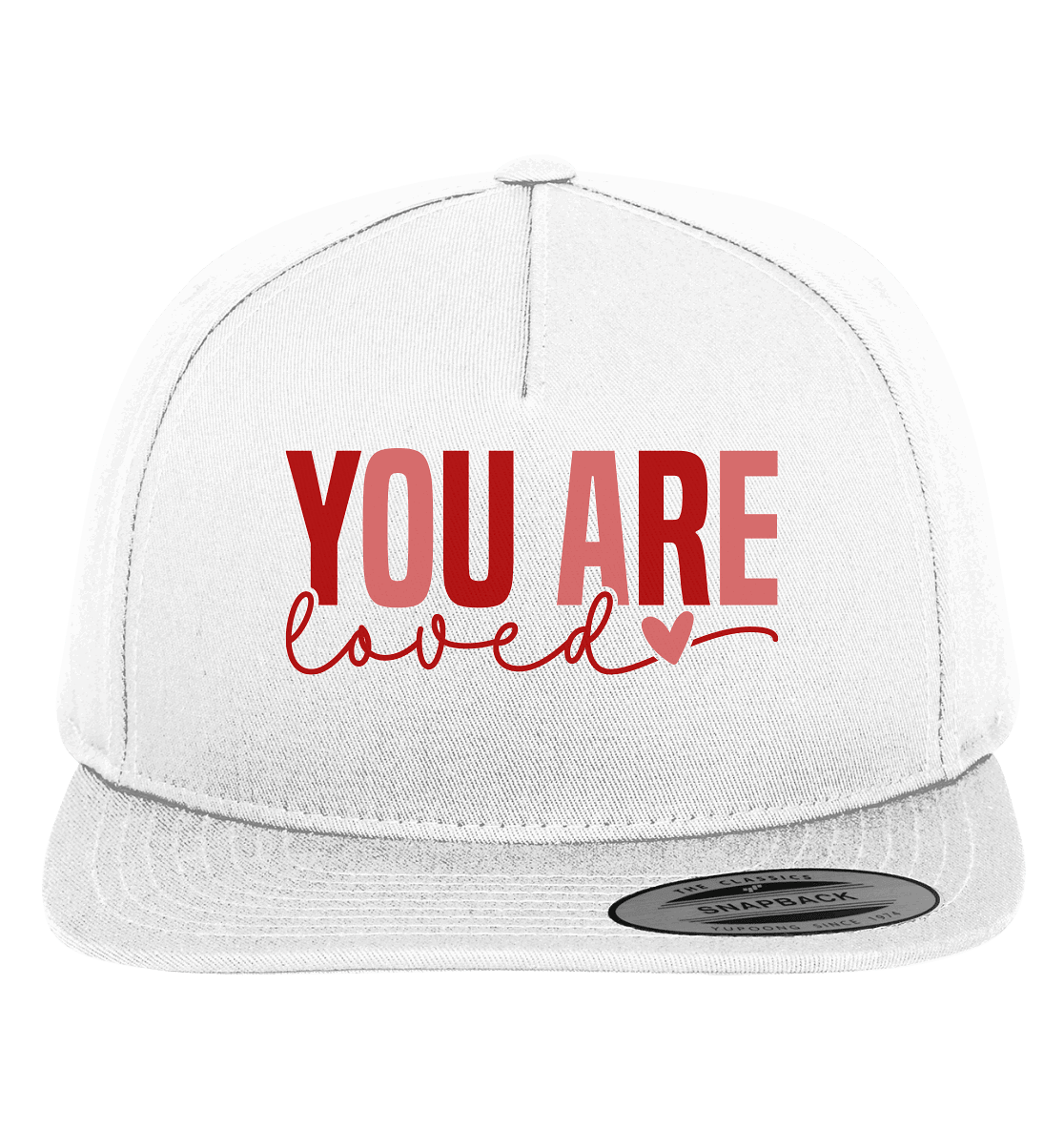 You Are Loved – Bedingungslos geliebt! - Premium Snapback - GfoitMa - Black / Black / One Size