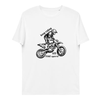 Keep riding with THE spirit - T-Shirt - unisex